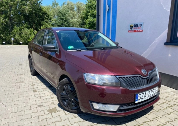 Skoda RAPID cena 26900 przebieg: 184450, rok produkcji 2013 z Szczecinek małe 596